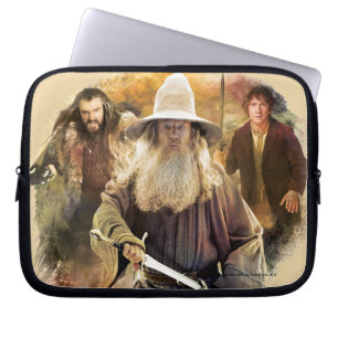 Gandalf, THORIN OAKENSHIELD™, & BILBO BAGGINS™ Laptop Sleeve