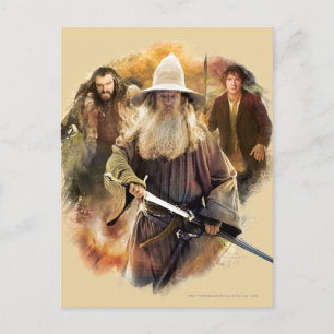 Gandalf, THORIN OAKENSHIELD™, & BILBO BAGGINS™ Postcard