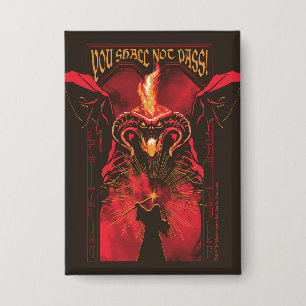 GANDALF™ Vs Balrog "You Shall Not Pass" Graphic
