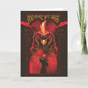 GANDALF™ Vs Balrog "You Shall Not Pass" Graphic Card