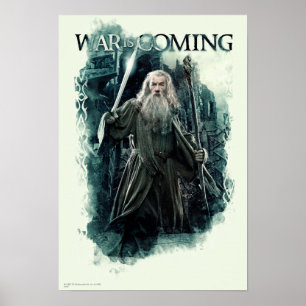 Gandalf - War Is Coming Poster