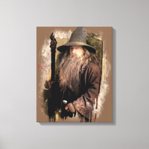 Gandalf With Staff Canvas Print