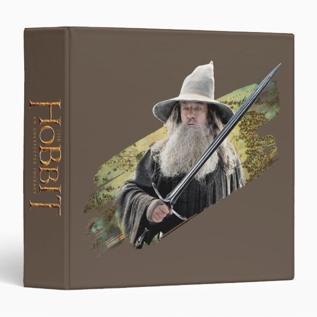 Gandalf With Sword Green Binder (Front/Spine)