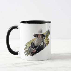 Gandalf With Sword Green Mug