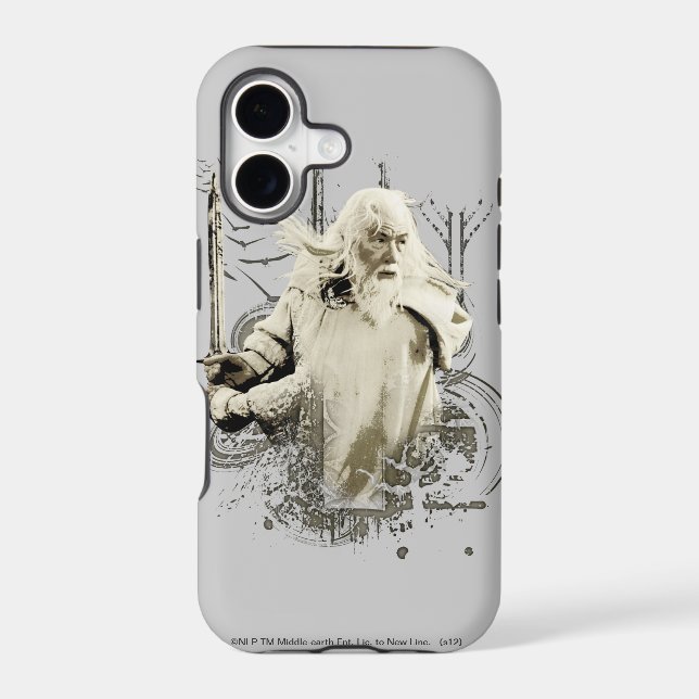 GANDALF™ with Sword Vector Collage (Back)