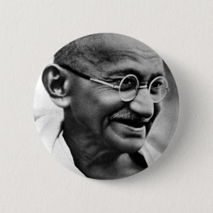 GANDHI 2 INCH ROUND BUTTON