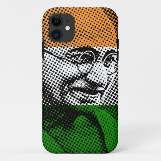 Gandhi + Indian Flag iPhone 5C Case