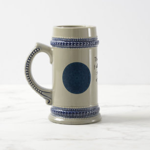 Gandhi Inspirational Quote About Self-Help Beer Stein