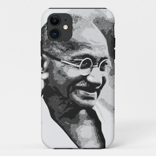 Gandhi iPhone Case (Back)