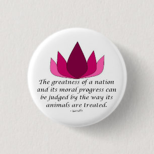 Gandhi Quote 1 Inch Round Button