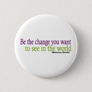 Gandhi Quote 2 Inch Round Button