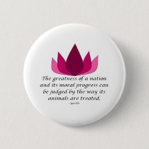 Gandhi Quote 2 Inch Round Button