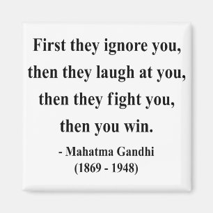 Gandhi Quote 5a Magnet