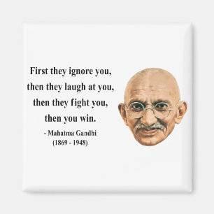 Gandhi Quote 5b Magnet