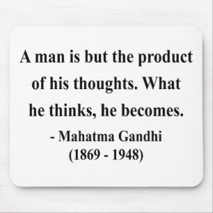 Gandhi Quote 8a Mouse Pad