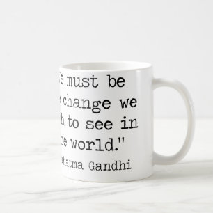 Gandhi Quote Coffee Mug