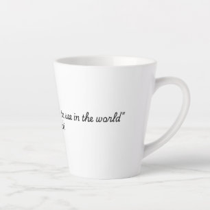 Gandhi Quote (Quotes for Life Collection) Latte Mug