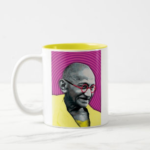 Gandhigiri Two-Tone Coffee Mug