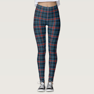Gandy of Myrton Tartan Plaid Family Pattern Leggings