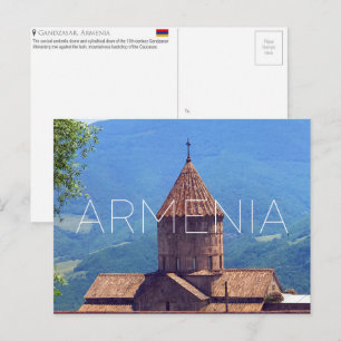 Gandzasar Monastery, Armenia Travel Postcard