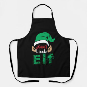 Ganees Little Elf Christmas Xmas Apron