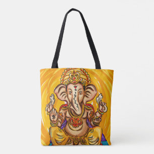 Ganesh all over printed Tote