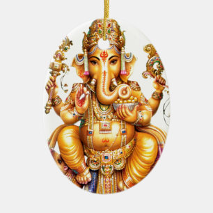 GANESH AURA CERAMIC ORNAMENT