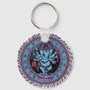 Ganesh Dancer Keychain