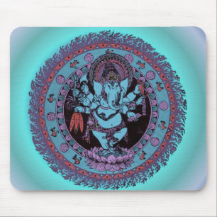 Ganesh Dancer Mouse Pad