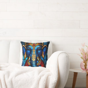 Ganesh Deity Idienne Dieu Coussin Jeu d'oreiller