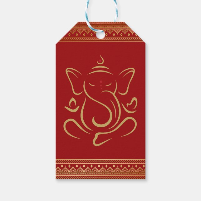 Ganesh  gift tags (Front)