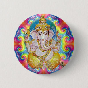 Ganesh- GoodLuck Button