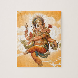 GANESH HINDU GOD JIGSAW PUZZLE