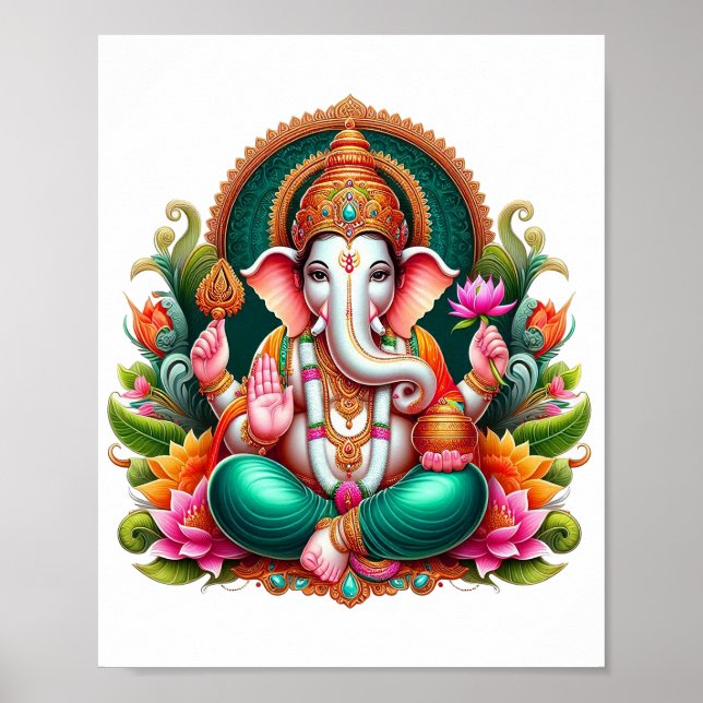 Ganesh ji poster (Front)