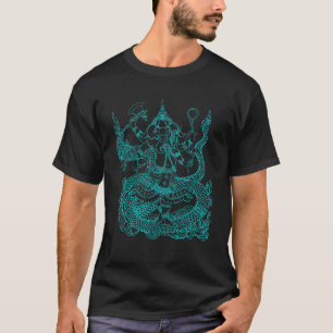 Ganesh Ohm Yoga Third Eye Isha Hindu Linga 6 T-Shirt