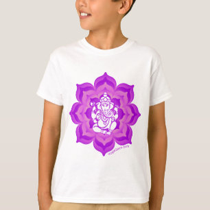 Ganesh purple design T-Shirt