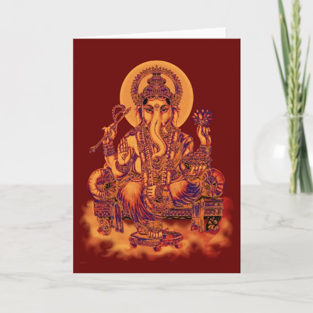 Ganesh - Remover of Obstacles Card (Front)