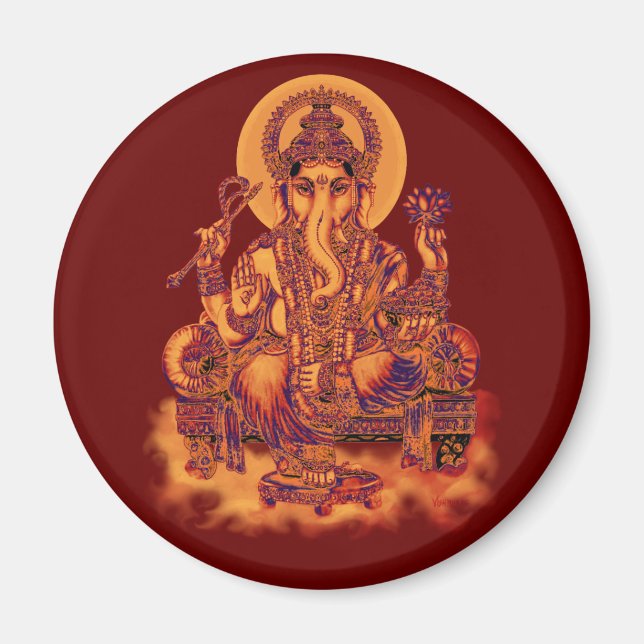 Ganesh - Remover of Obstacles Magnet (Front)