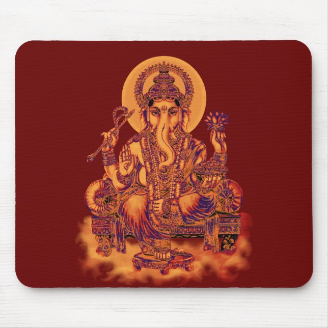 Ganesh - Remover of Obstacles Mouse Pad (Front)