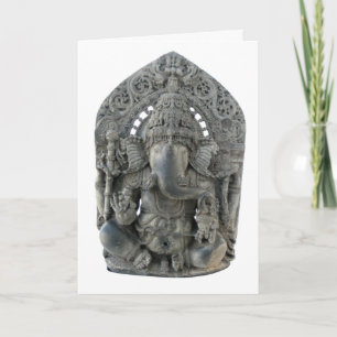 Ganesh Status Greeting Card