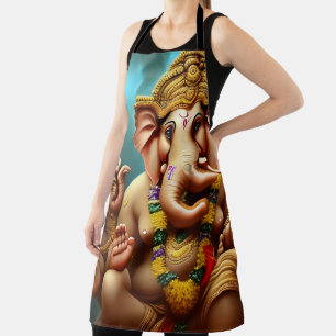 Ganesh Takes a Selfie Apron