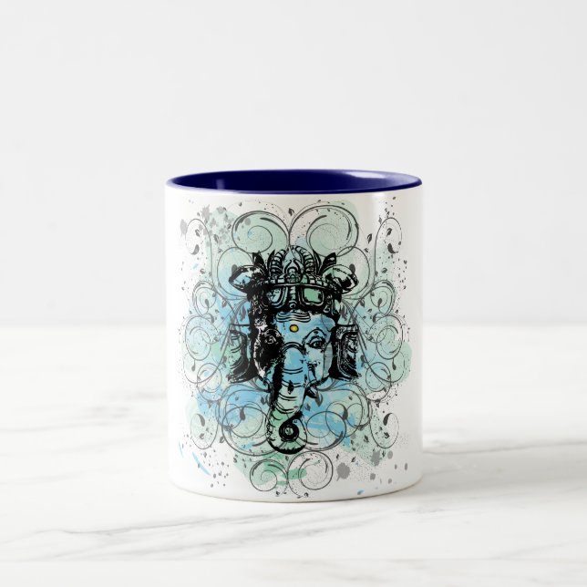 Ganesh Two-Tone Coffee Mug (Center)
