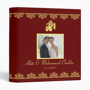 Ganesh Wedding Photo Album Binder