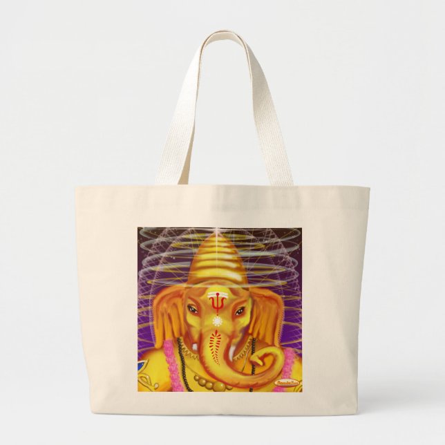 Ganesha avec le sac de toile de casque (Devant)