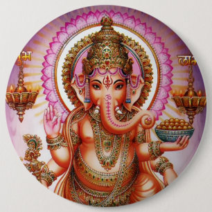 Ganesha Button - Version 7