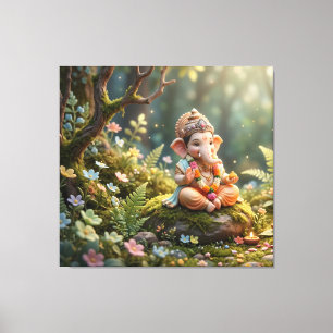 Ganesha Canvas Print
