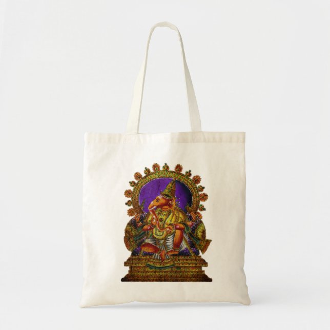 Ganesha Deva antique Tote Bag (Front)