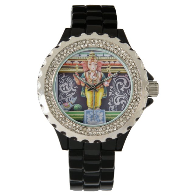 Ganesha Dieu Statue montres (devant)