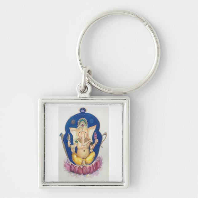 Ganesha Elephant  Keychain (Front)