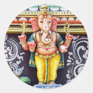 Ganesha God Statue Stickers